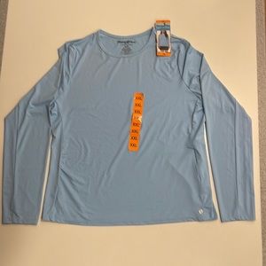 Hang Ten Women's Quick-dry UPF 50+ Protection Long Sleeves Front Pocket.
